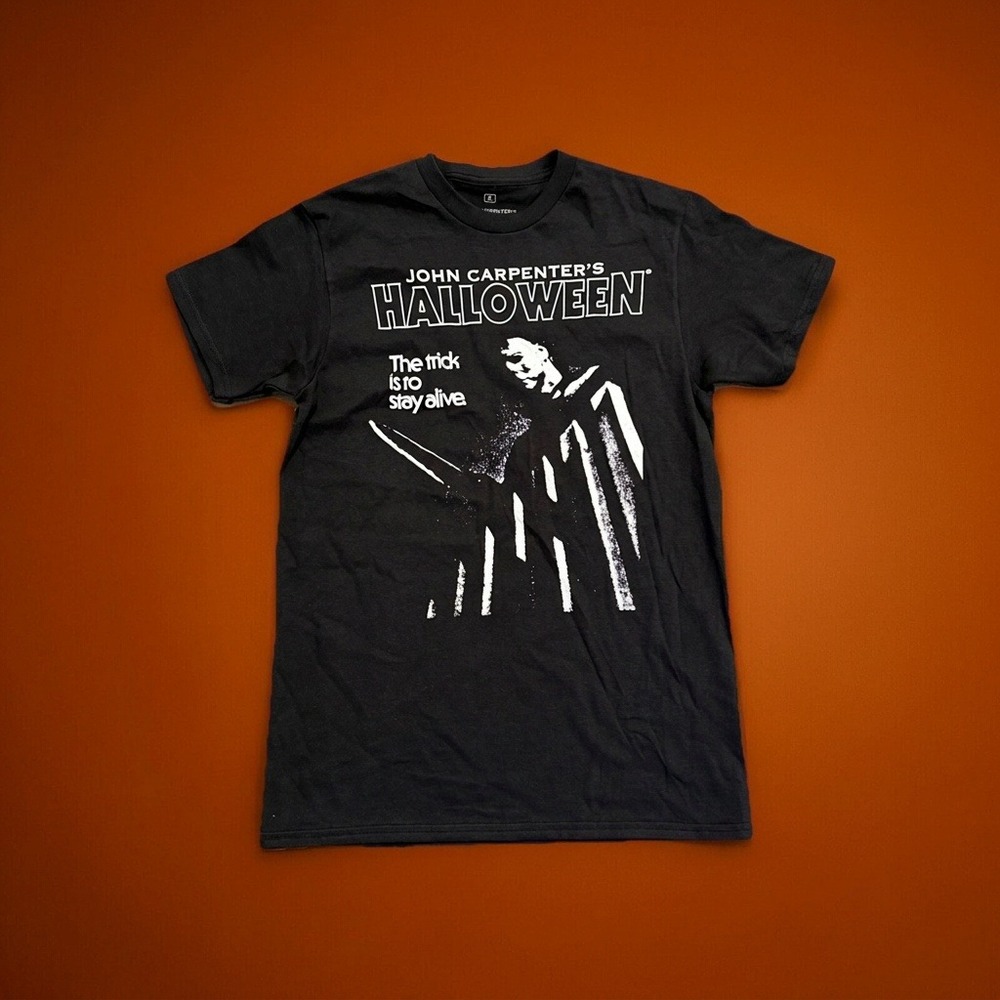 Ripple Junction Halloween Michael Myers T Shirt Mens S Black Horror Movie NWOT